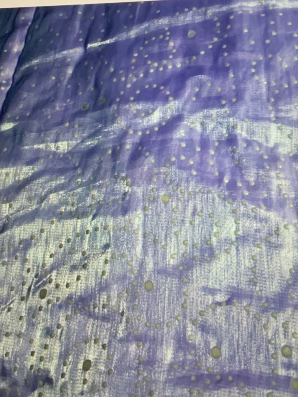 HTF Vintage Seventeen brand Lilac shimmering Paisley Bedding 2 Pillow cases